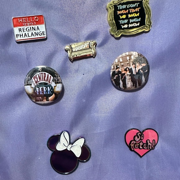 Friends Pin Collector Mini Backpack - BoxLunch Exclusive With Pins - Picture 13 of 13
